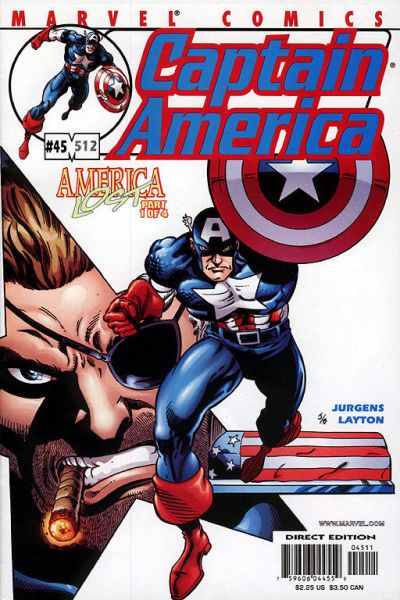 Captain America #45 [Direct Edition]