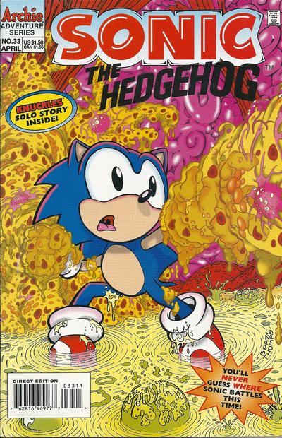 Sonic The Hedgehog #33-Very Fine (7.5 – 9)