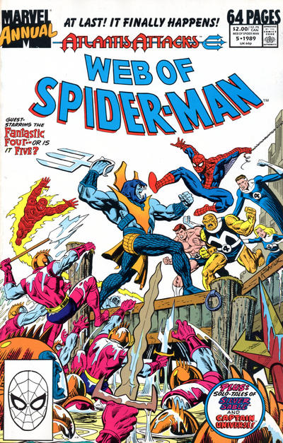 Web of Spider-Man Annual #5 [Direct] - Vg/Fn 5.0