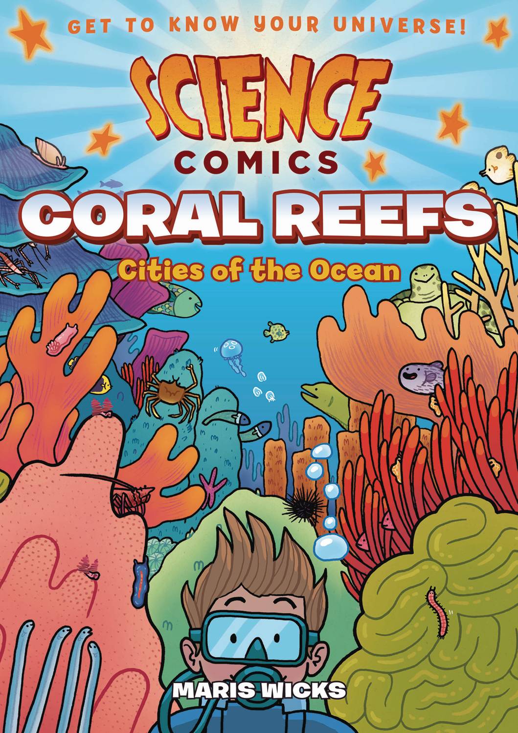Science Comics Coral Reefs Cities of Ocean Soft Cover Graphic Novel