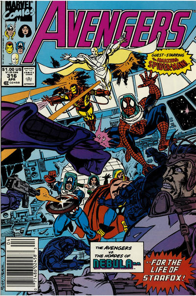 The Avengers #316 [Newsstand]-Fine (5.5 – 7)