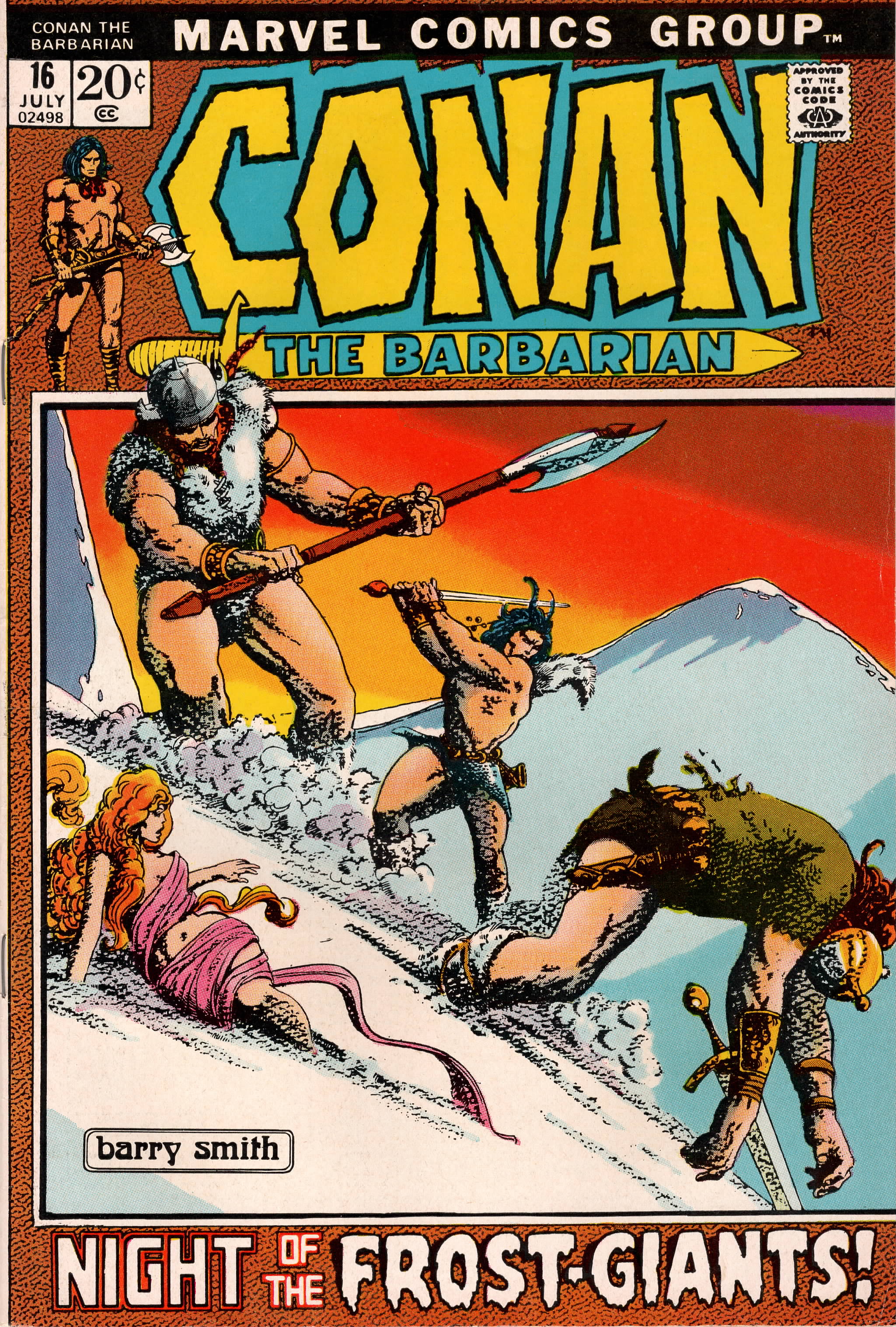 Conan The Barbarian #16