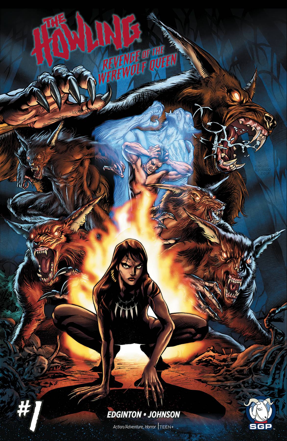 Howling #1 Main Covers