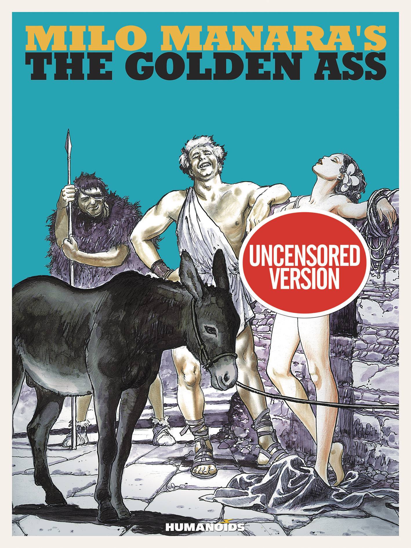 Milo Manara Golden Ass Hardcover (Adults Only)