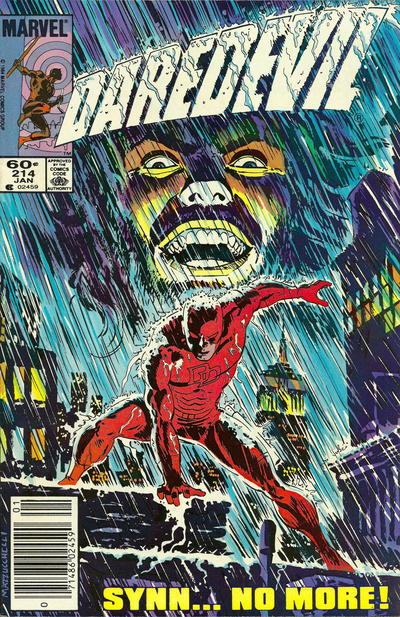 Daredevil #214 [Newsstand]-Near Mint (9.2 - 9.8)