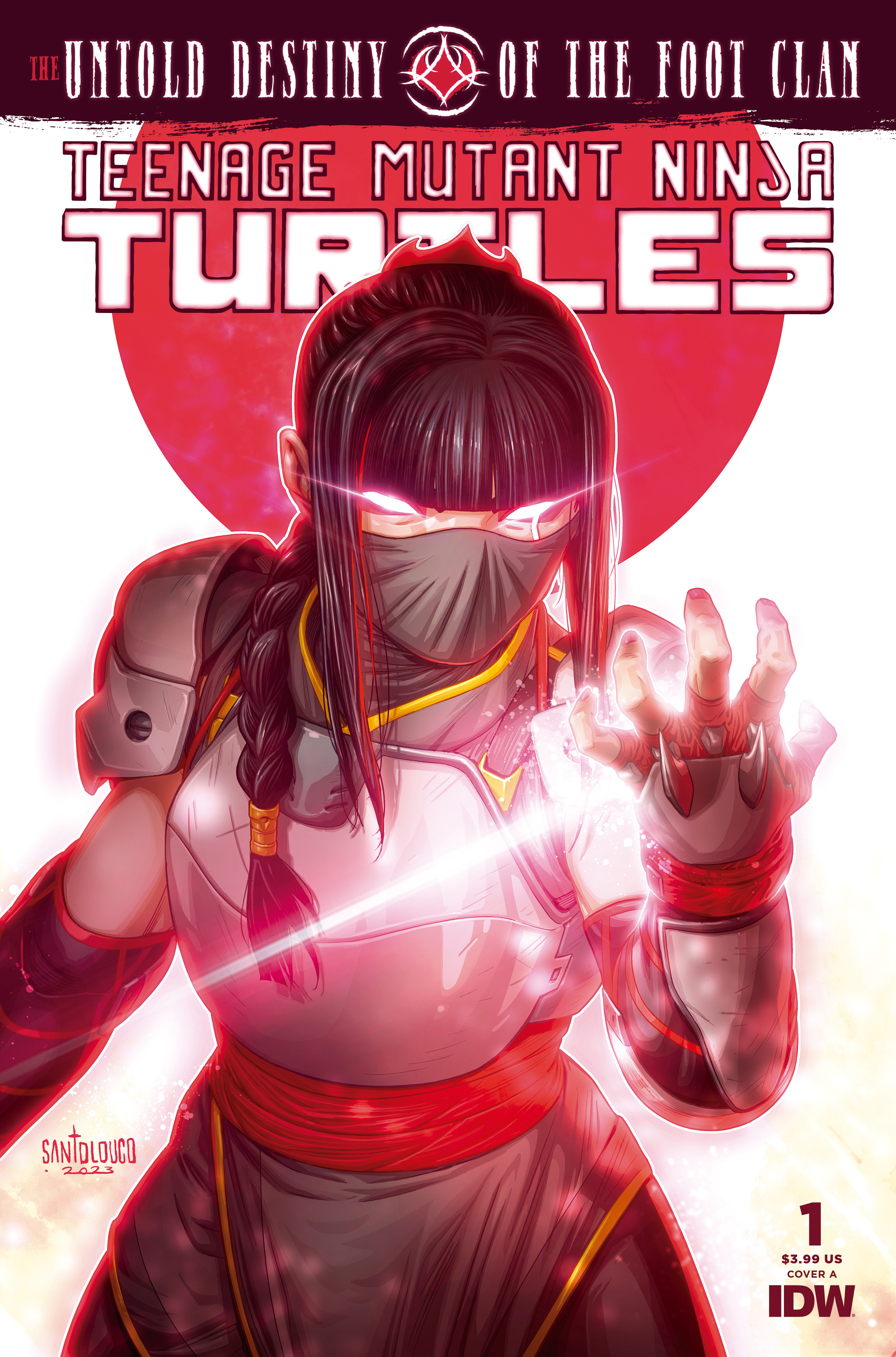 Teenage Mutant Ninja Turtles: The Untold Destiny of the Foot Clan #1 Cover A Santolouco