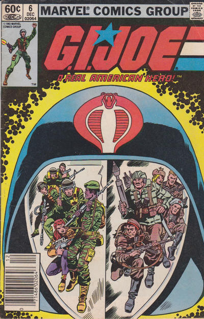 G.I. Joe, A Real American Hero #6 [Newsstand]-Fine (5.5 – 7)