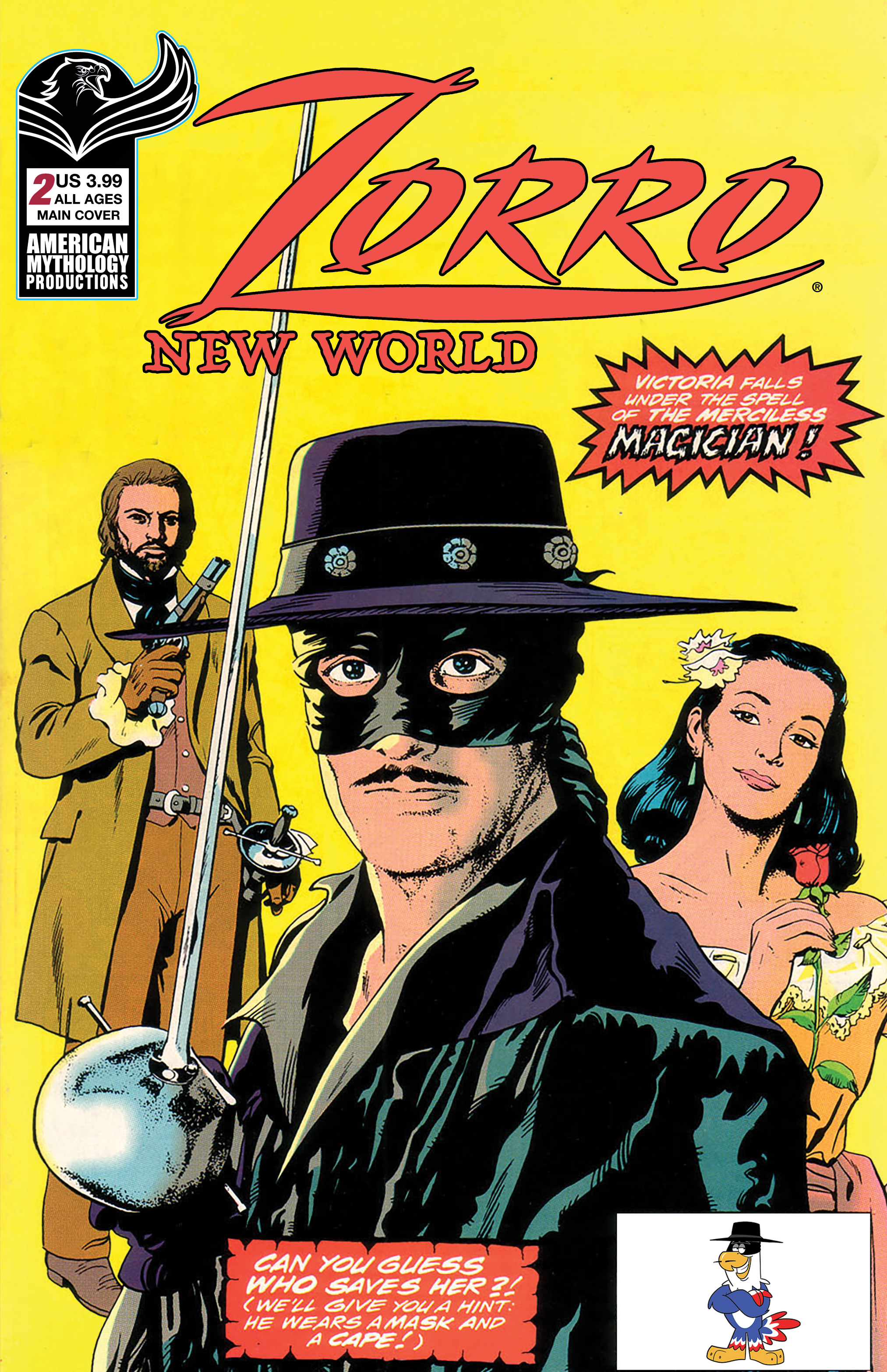 Zorro New World #2 Cover A Capaldi
