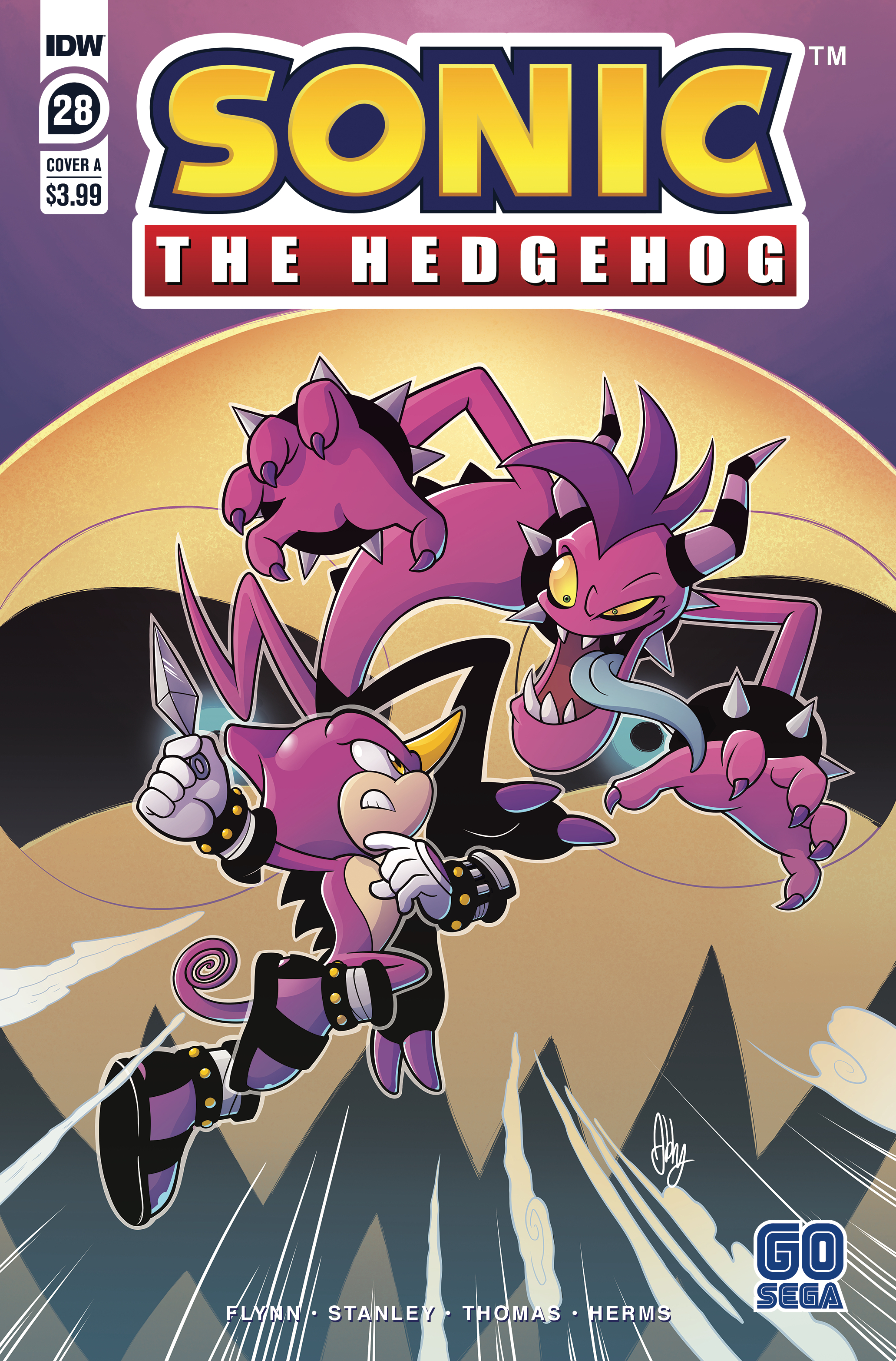 Sonic the Hedgehog #28 Cover A Bulmer