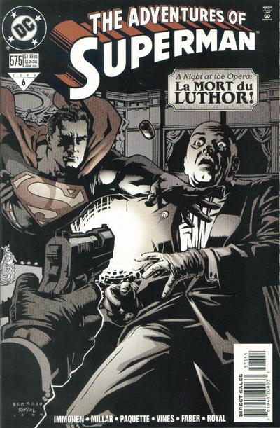 Adventures of Superman #575 [Direct Sales]-Very Fine (7.5 – 9)