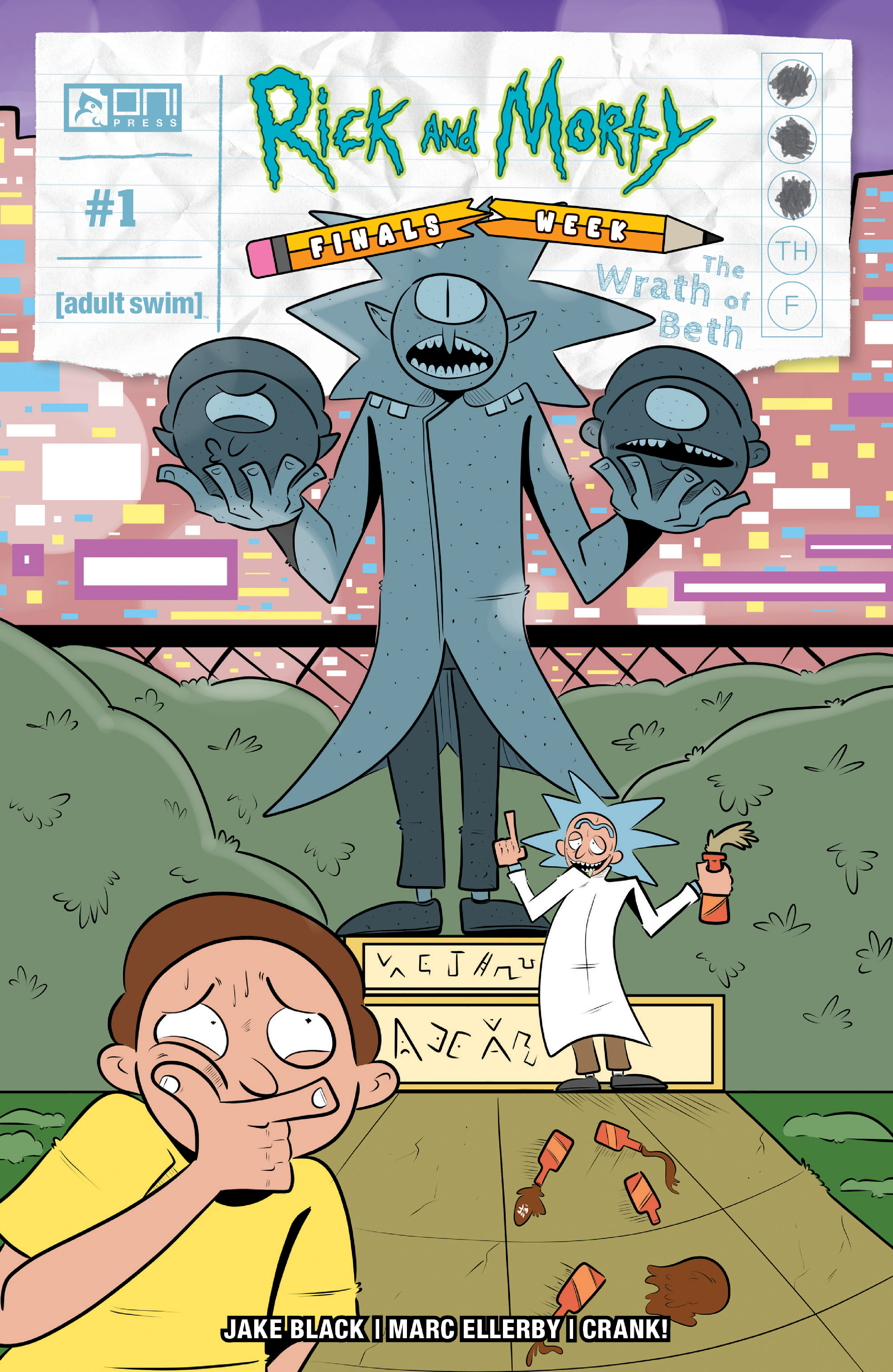 Rick and Morty Finals Week the Wrath of Beth #1 Cover B Lane Lloyd
