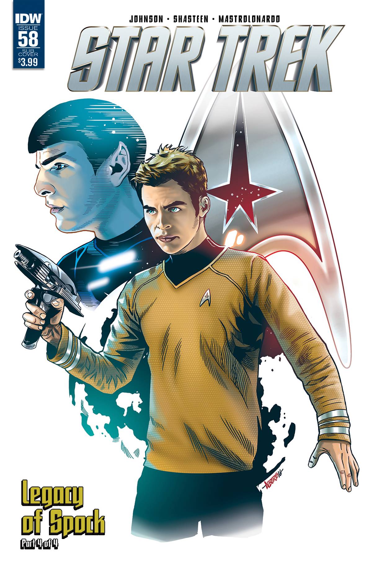 Star Trek Ongoing #58 Subscription Variant