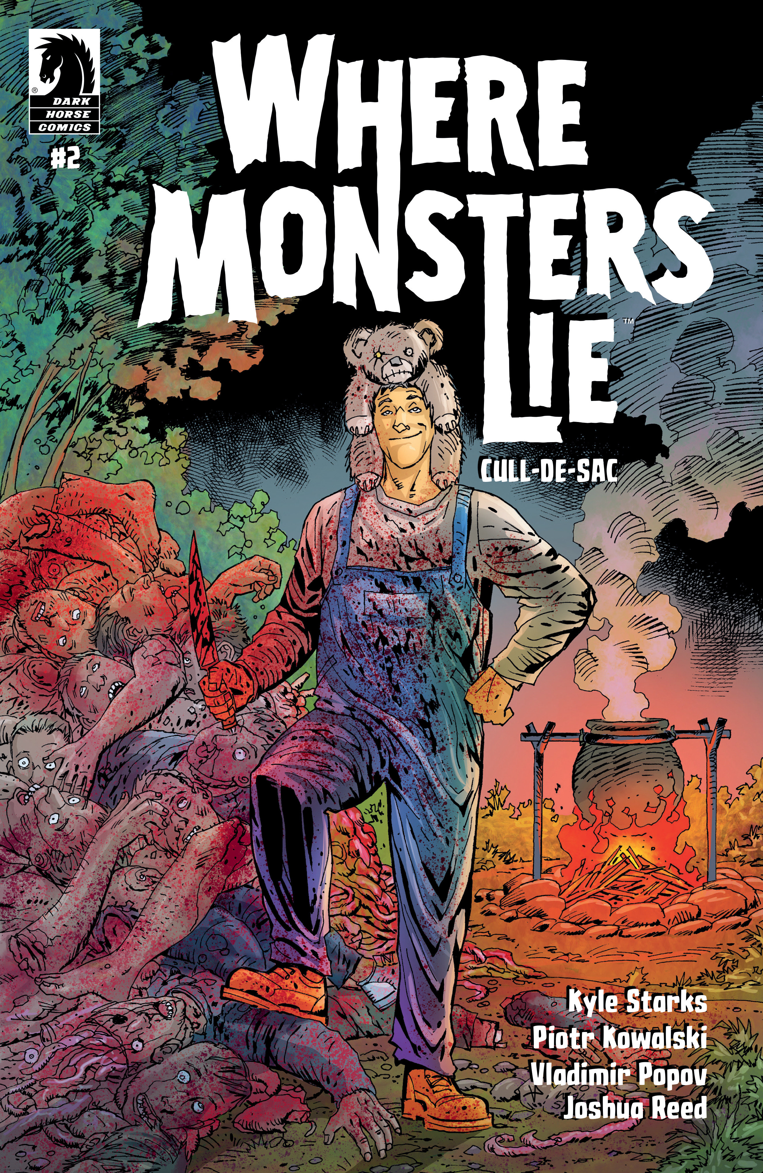 Where Monsters Lie: Cull-De-Sac #2 Cover A (Piotr Kowalski)