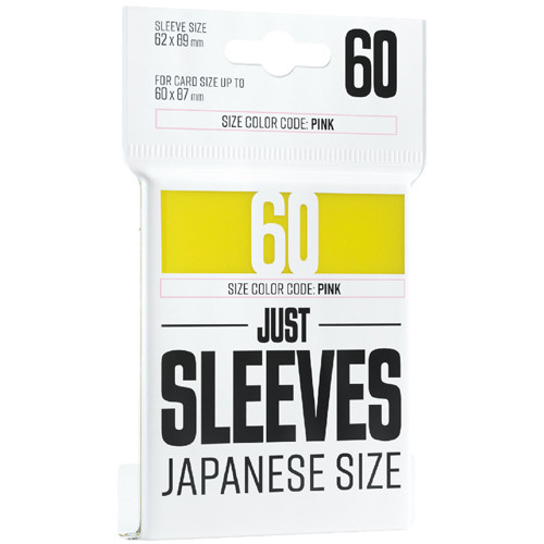 Just Sleeves: Japanese Yellow Matte