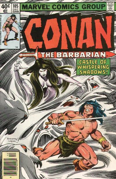 Conan The Barbarian #105 [Newsstand]-Very Fine (7.5 – 9)