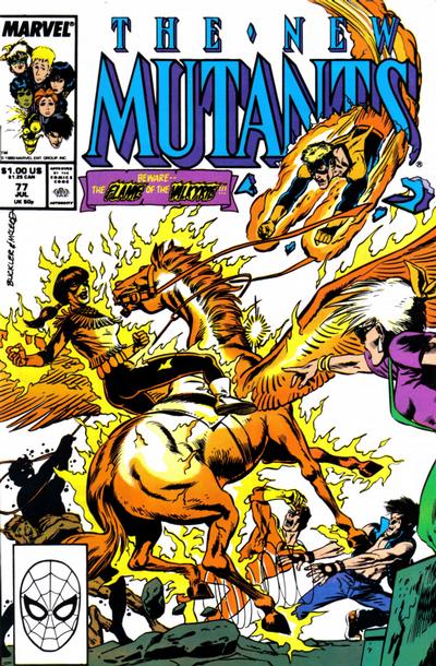 The New Mutants #77 [Direct] - Vg+ 4.5