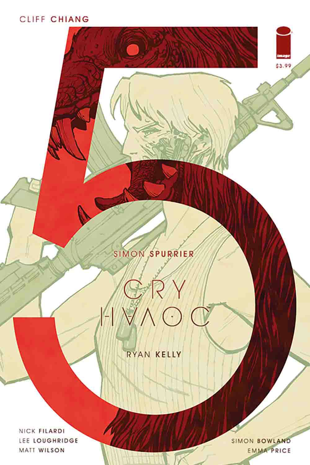Cry Havoc #5 Cover B Chiang
