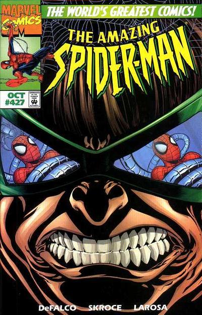 The Amazing Spider-Man #427 [Direct Edition]-Fine/Very Fine 