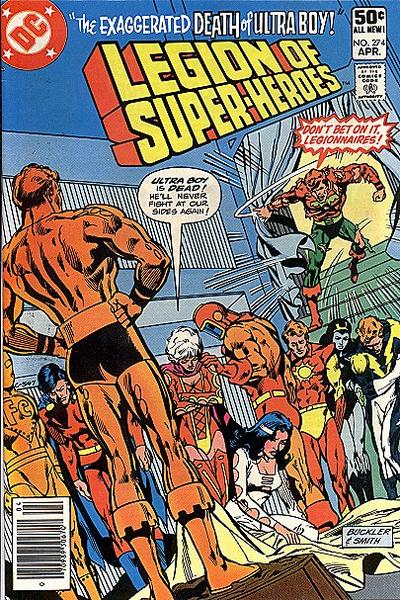 The Legion of Super-Heroes #274 [Newsstand]
