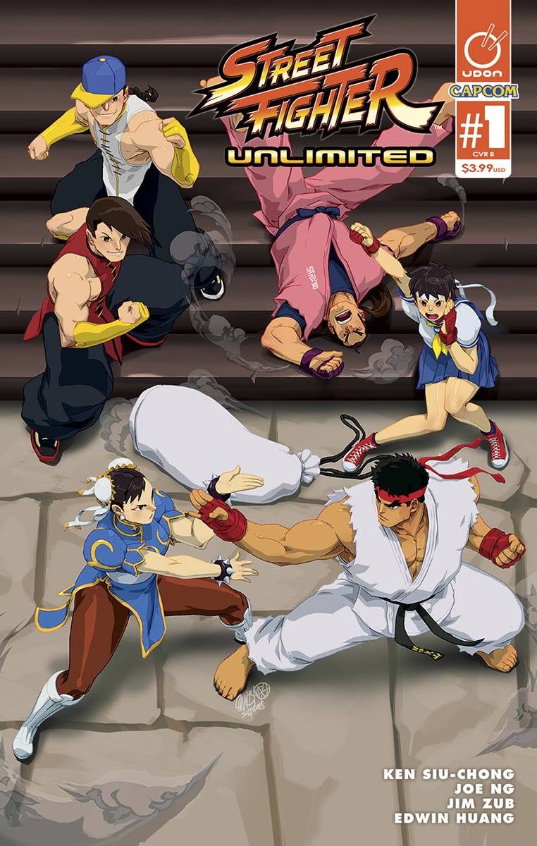 Street Fighter Unlimited #1 Cover B Cruz Ultra Jam