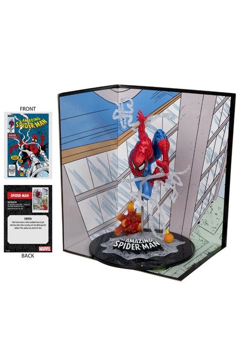 Marvel Spider-Man The Amazing Spider-Man # #302 1:10 Scale Posed Figure With Scene