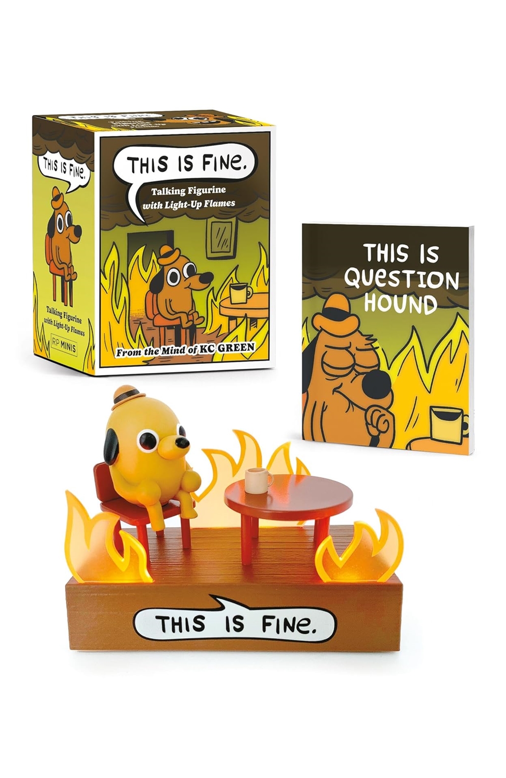 This Is Fine Talking Figurine: With Light And Sound! (Rp Minis)