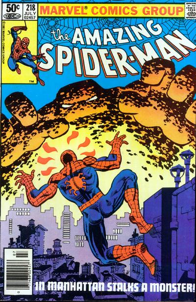 The Amazing Spider-Man #218 [Newsstand]-Fine 