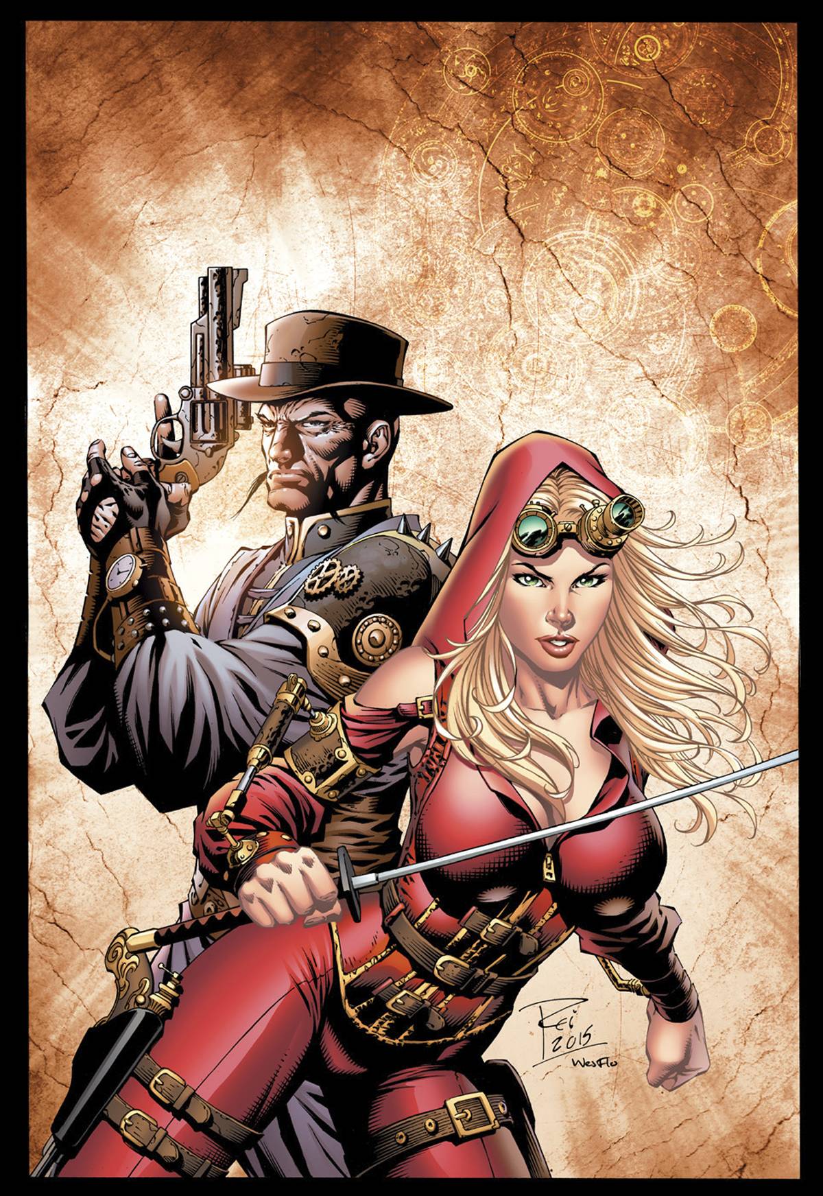 Grimm Fairy Tales Steampunk Dream #1 D Cover Rei