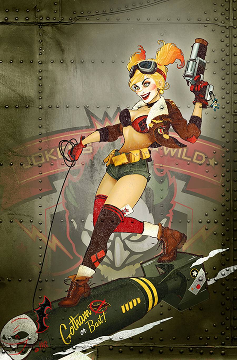 Harley Quinn #7 Bombshells Variant Edition (2014)