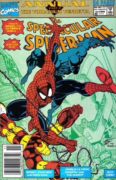 The Spectacular Spider-Man Annual #11 [Newsstand]-Very Good (3.5 – 5)