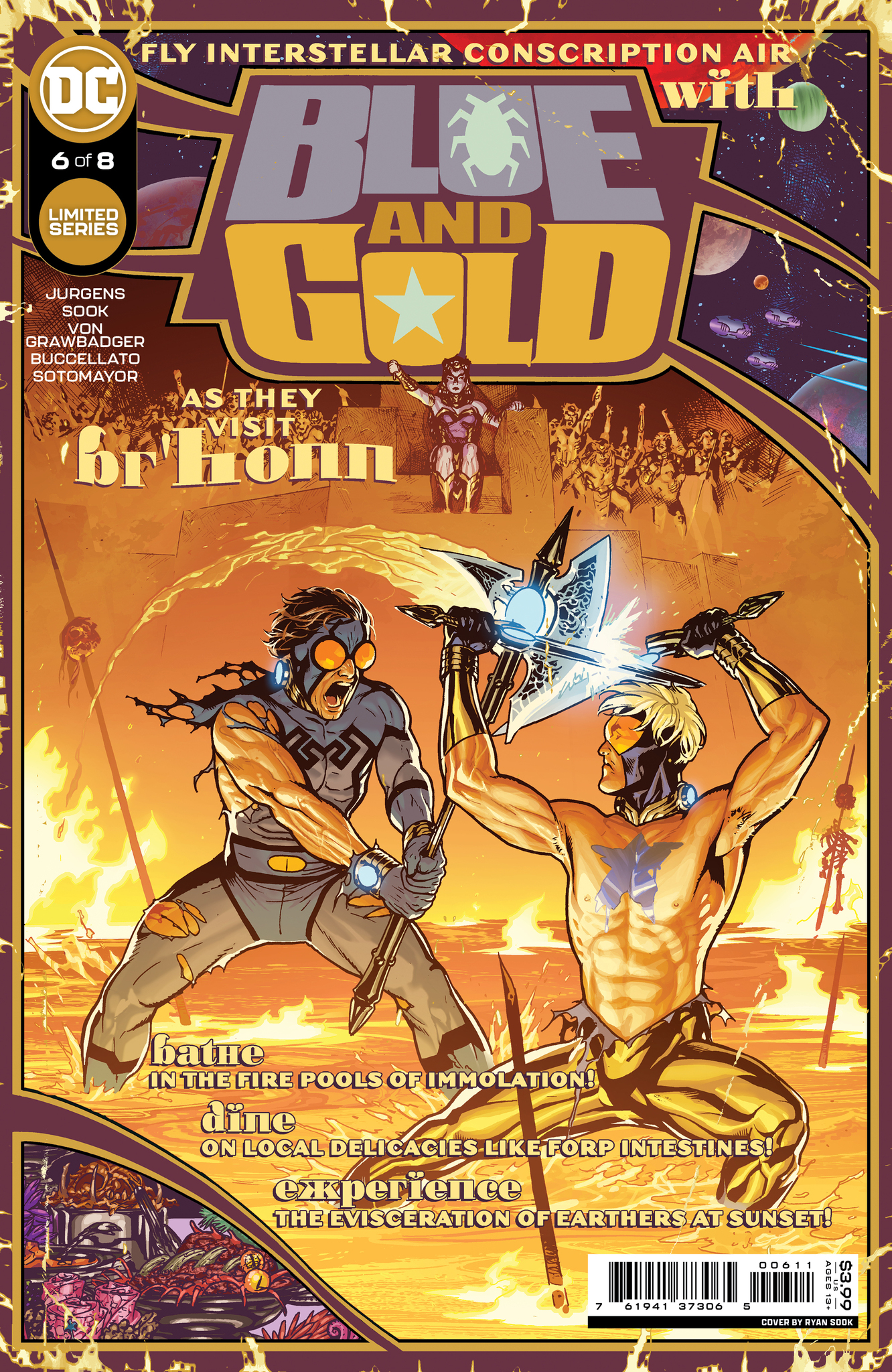 Blue & Gold #6 Cover A Ryan Sook (Of 8)