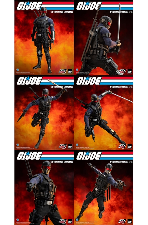 ***Pre-Order*** G.I. Joe Figzero 1/6 Commando Snake Eyes