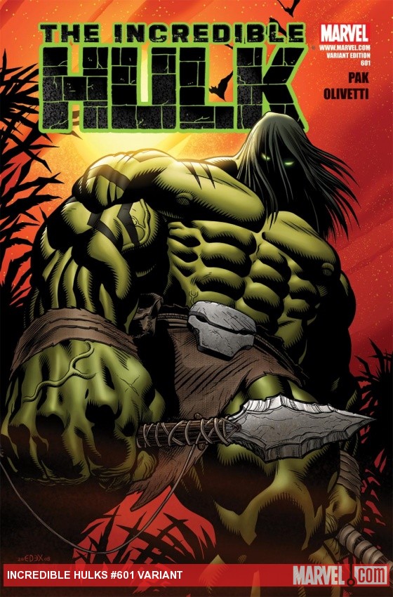 Incredible Hulks #601 (Variant) (2009)