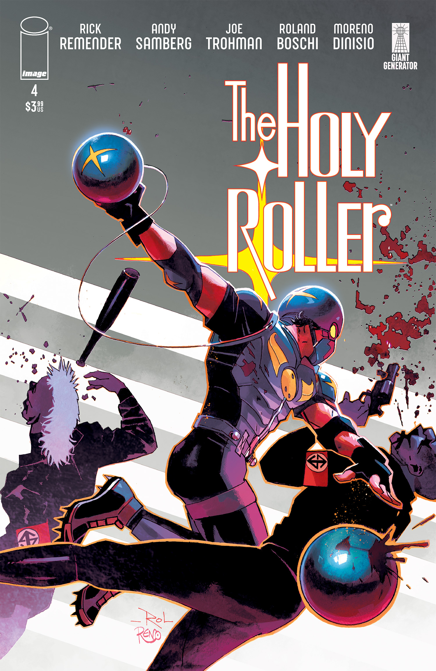 Holy Roller #4 (Of 10) Cover A Boschi & Dinisio