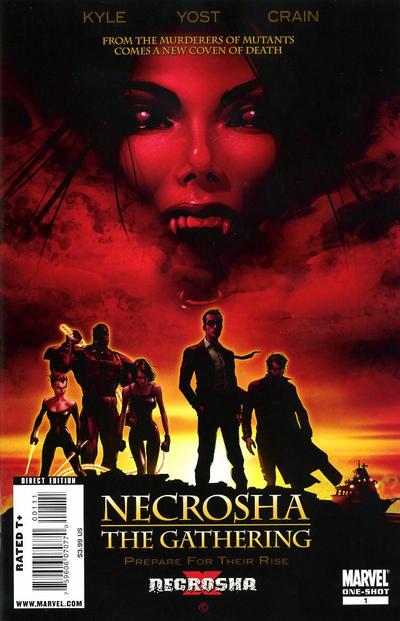 X Necrosha: The Gathering #1-Fine (5.5 – 7) Cover Art Inspired By The Film 'John Carpenter's Vampire