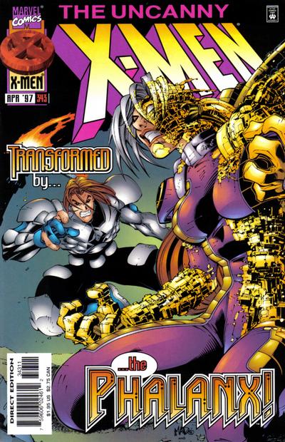 The Uncanny X-Men #343 [Direct Edition]-Fine (5.5 – 7)