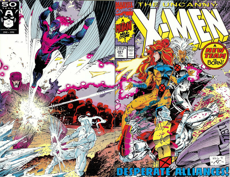 The Uncanny X-Men #281 [Direct]-Fine (5.5 – 7)