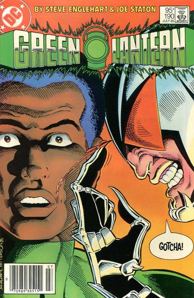 Green Lantern #190 [Newsstand]-Fine (5.5 – 7)