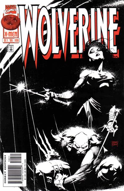 Wolverine #106 [Direct Edition]-Very Fine (7.5 – 9)