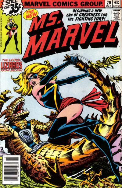 Ms. Marvel #20 - Vf- 7.5