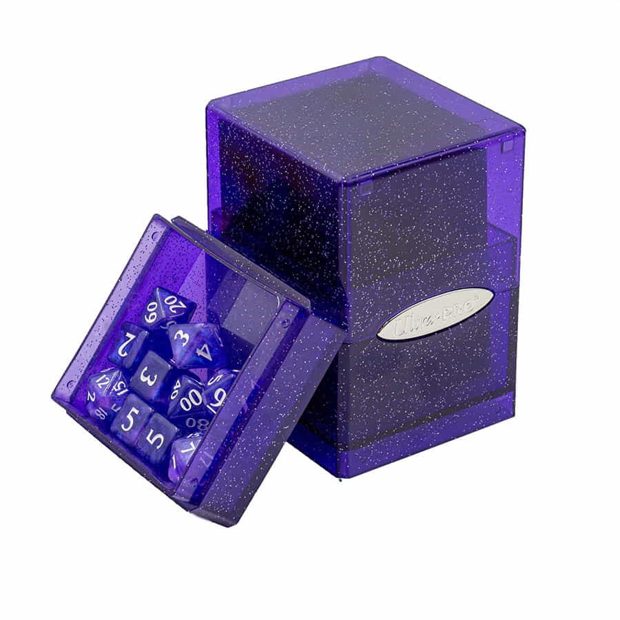 Ultra Pro: Satin Tower: Glitter Purple