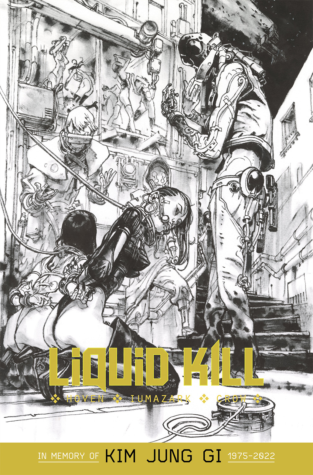 Liquid Kill #1 Jung Gi Bw Variant (Mature) (Of 6)