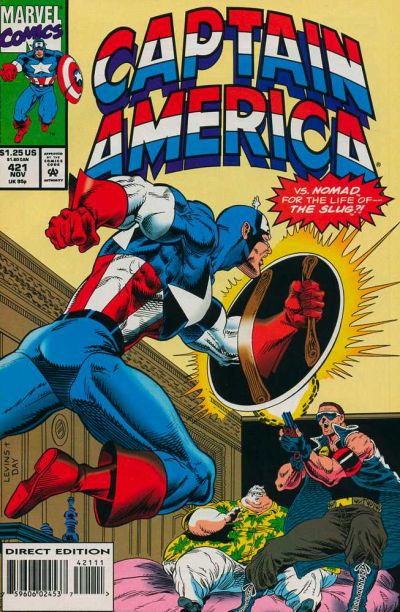 Captain America #421 [Direct Edition]-Very Fine (7.5 – 9)
