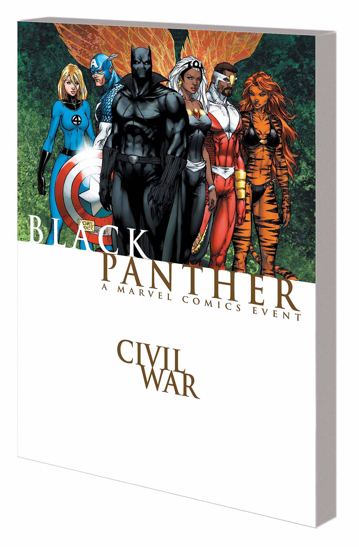 Civil War Black Panther Graphic Novel New Printing