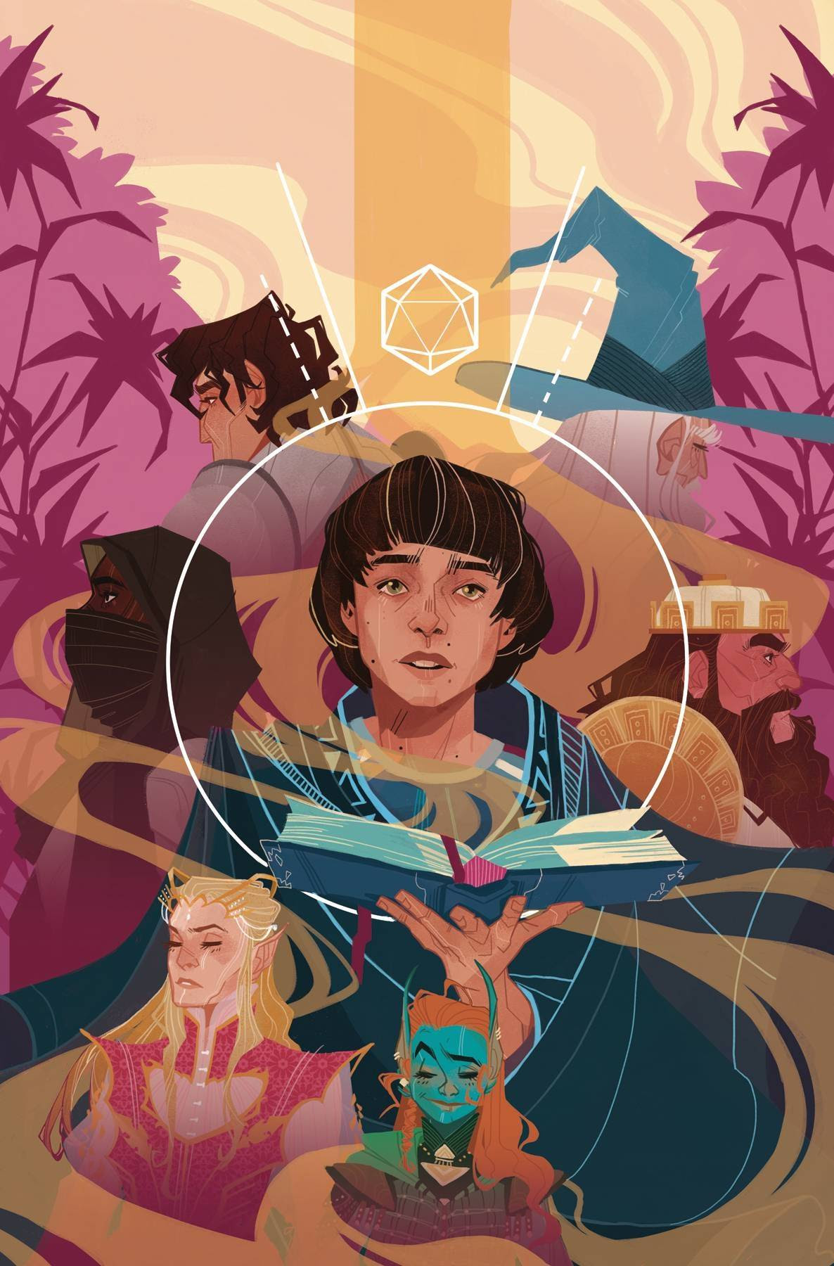 Stranger Things Dungeons & Dragons Crossover #4 Cover C Taylor
