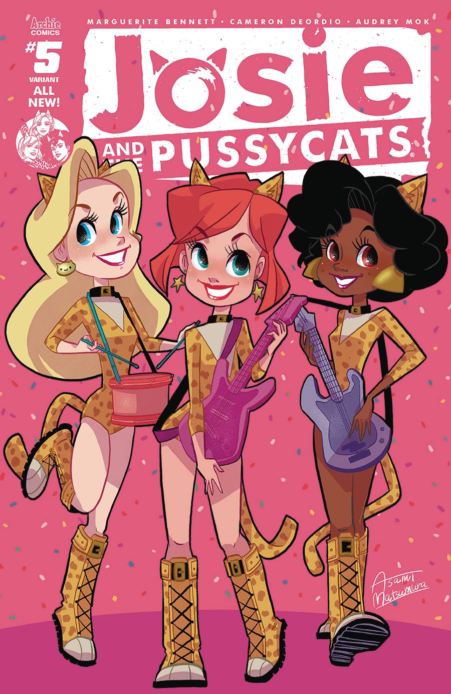 Josie & The Pussycats #5 Cover B Asami Matsumura