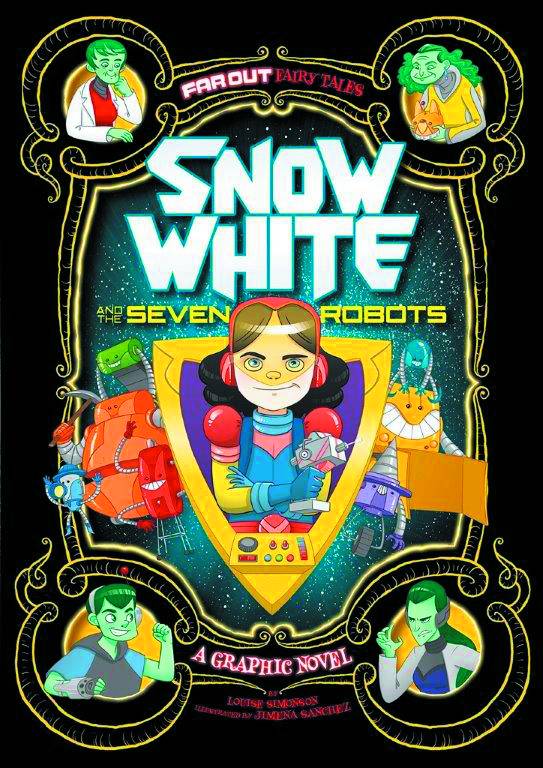 Snow White & Seven Robots Graphic Novel