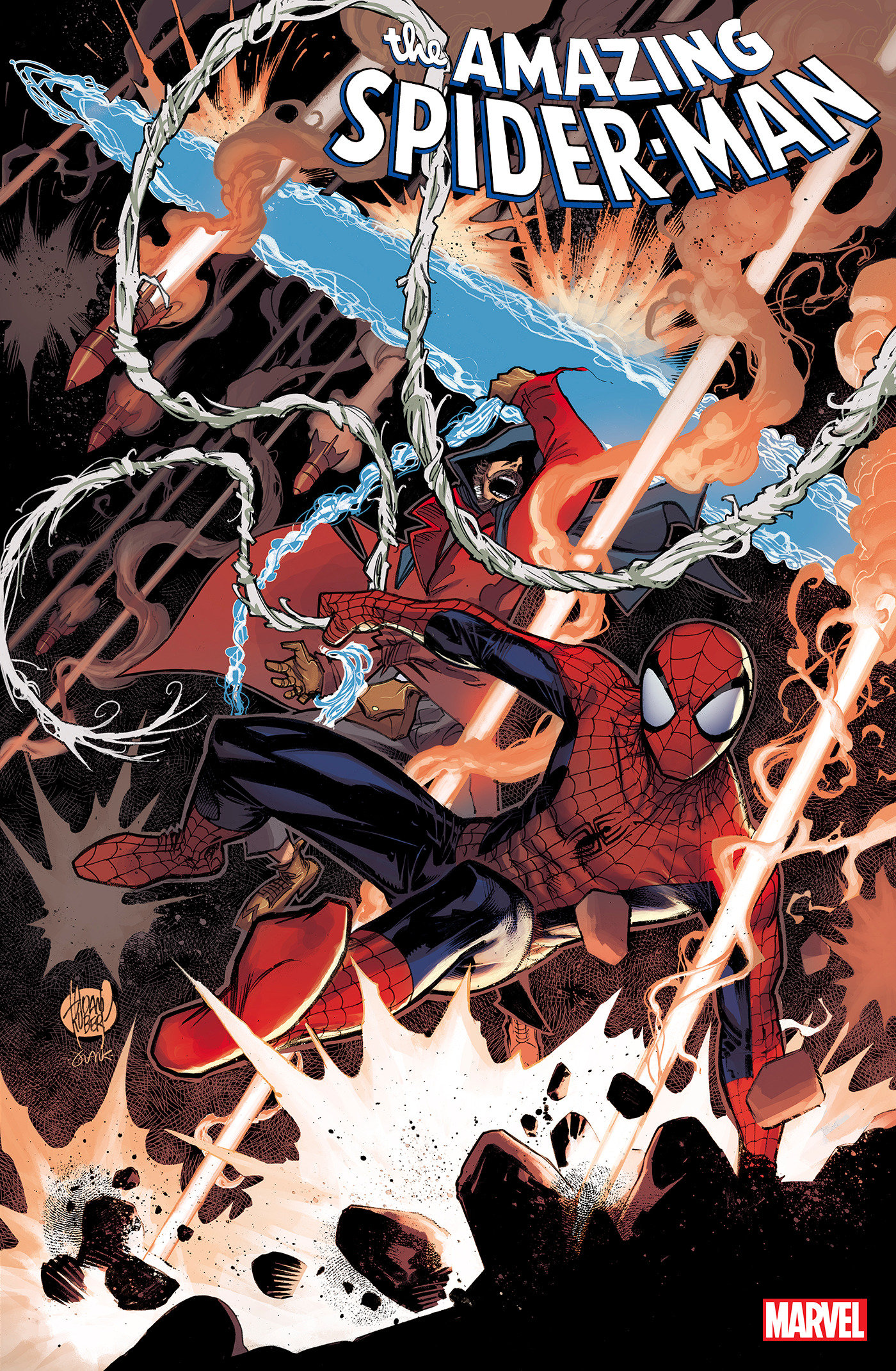 Amazing Spider-Man #32 Adam Kubert Gods Variant [Gods]
