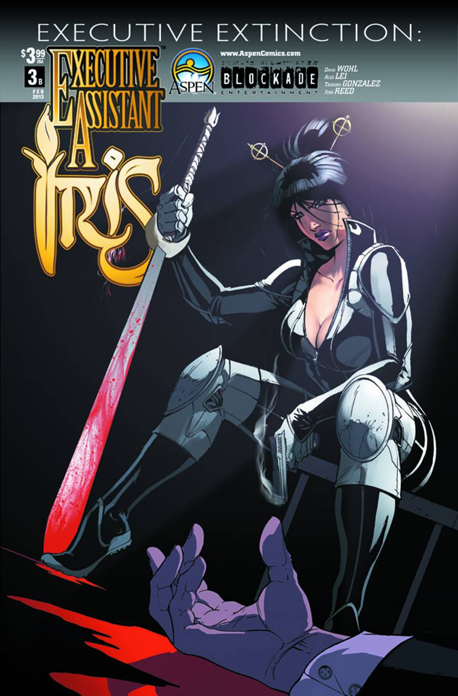 Executive Assistant Iris Volume 3 #3 Cover B Qualano