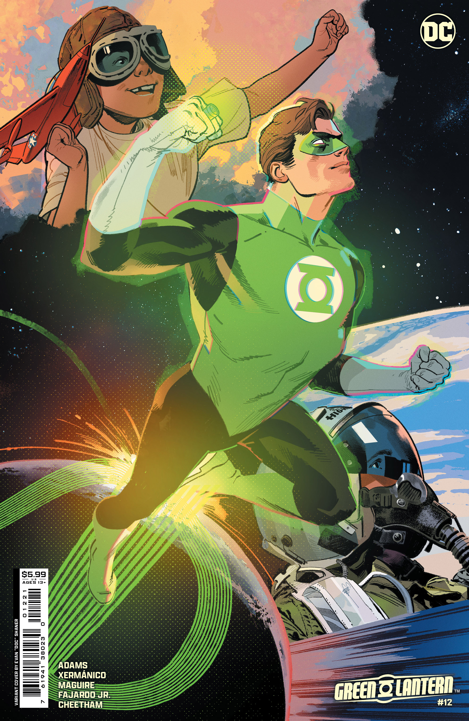 Green Lantern #12 Cover B Evan Doc Shaner Card Stock Variant (House of Brainiac)